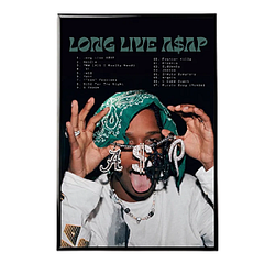 Long Live DTNK1903 A$AP Rocky Poster