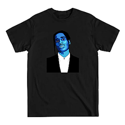 Blue Portrait LA 0304 A$AP Rocky T-shirts A$AP Rocky T-Shirt