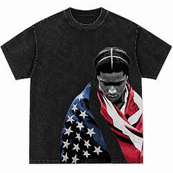 21 Savage DTNK2606 Washed A$AP Rocky T-Shirt