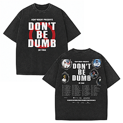 ASAP Rocky DON’T BE DUMB On Tour 2026 HTCT1707i A$AP Rocky T-Shirt