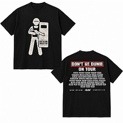 Dont Be Dumb On Tour Riot Shield LA2707 A$AP Rocky T-Shirt
