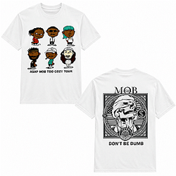 Mob Too Cozy Tour Dont Be Dumb LA2707 A$AP Rocky T-Shirt