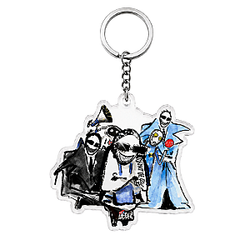 The Smirking Crew DTNK1808  A$AP Rocky Acrylic Keychain
