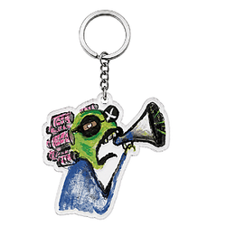 Chaos Squad Doodle DTNK1808 A$AP Rocky Acrylic Keychain