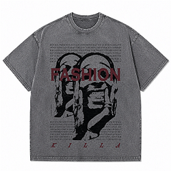 Fashion Killa Double Face Acid LA2008 A$AP Rocky Wash T-Shirt