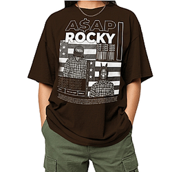 Asap Rocky Vintage 90s Raptees, Hip Hop RnB Shirt A$AP Rocky T-Shirt