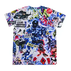 DISC 2 ALLOVER DTNK0110 A$AP Rocky T-Shirt