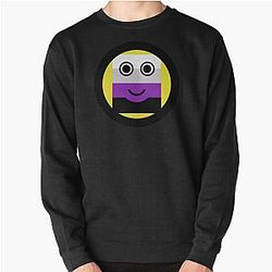 Asexual Flag Sweatshirts - Asexual Smiley Asexual Emoji Asexual Flag Emoji T-Shirt Pullover Sweatshirt RB1901