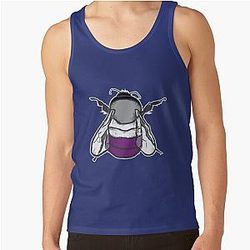 Asexual Flag Tank Tops - Asexual bee Tank Top RB1901