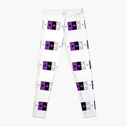 Asexual Flag Leggings - ASEXUAL FLAG ASEXUAL ACE OF SPADES Leggings ASEXUAL T-SHIRT RB1901