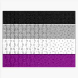 Asexual Flag Puzzles - Asexual Pride Flag Jigsaw Puzzle RB1901