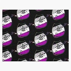 Asexual Flag Puzzles - multiple Asexual playful cat - lgbtqia+ couples and singles collection Jigsaw Puzzle RB1901