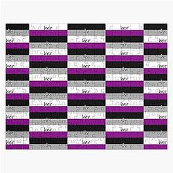 Asexual Flag Puzzles - Asexual/Ace Pride Flag (She/Her) Jigsaw Puzzle RB1901