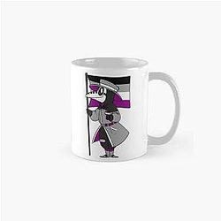 Asexual Flag Mugs - Asexual Pride Plague Doctor Classic Mug RB1901