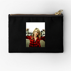 Indie Screen Queen Ashley Johnson Zipper Pouches