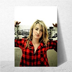 Indie Screen Queen Ashley Johnson Posters