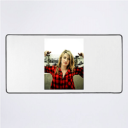 Indie Screen Queen Ashley Johnson Mouse Pads