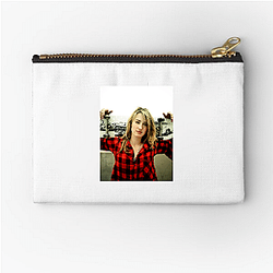 Indie Screen Queen Ashley Johnson Zipper Pouches