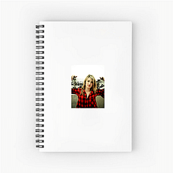 Indie Screen Queen Ashley Johnson Notebook
