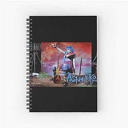 ASHNIKKO gaytimes Spiral Notebook