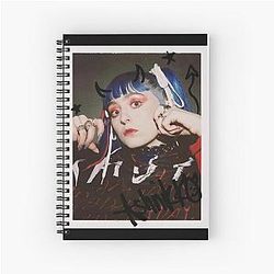 Ashnikko pri Spiral Notebook