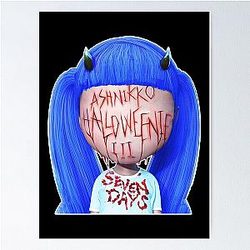 Ashnikko halloween Poster