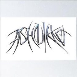 Ashnikko logo Poster