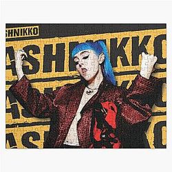 Ashnikko  gold T-Shirt Jigsaw Puzzle