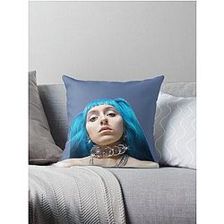 Ashnikko Shiny Necklane Throw Pillow