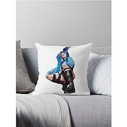 Ashnikko Anime Bunny Throw Pillow