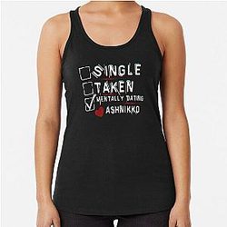 Mentally Dating Ashnikko Racerback Tank Top