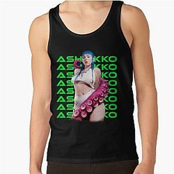 Ashnikko 	 (Pink	 Tank Top