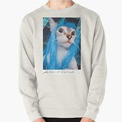 Ashnikko as a Cat Logo Funny Pullover Sweatshirt