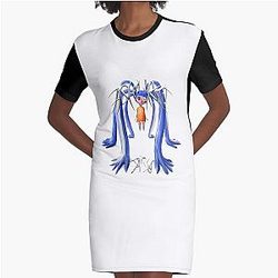 Ashnikko T-ShirtAshnikko Daisy Graphic T-Shirt Dress