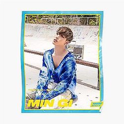 Ateez Posters - ATEEZ WAVE Mingi Poster RB0608