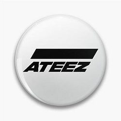 Ateez Pins - ATEEZ Logo (Black) Pin RB0608