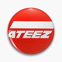 Ateez Pins - ATEEZ BOX LOGO Pin RB0608