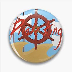 Ateez Pins - ATEEZ Pirate King Design Atiny TREASURE album Pin RB0608