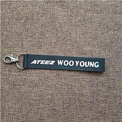 Ateez Keychains - Wooyoung Mobile Phone Hang Rope