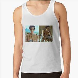 Ateez Tank Tops - ATEEZ San Fever Tank Top RB0608