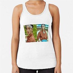 Ateez Tank Tops - ATEEZ Wooyoung Fever Racerback Tank Top RB0608