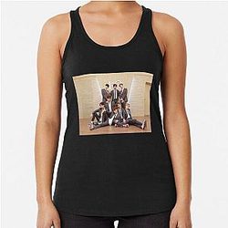 Ateez Tank Tops - ATEEZ   Racerback Tank Top RB0608