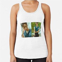 Ateez Tank Tops - ATEEZ Seonghwa Fever Racerback Tank Top RB0608