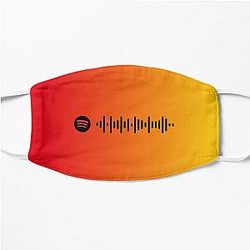 Ateez Face Masks - INCEPTION by Ateez Spotify Code Flat Mask RB0608