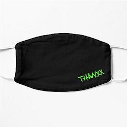 Ateez Face Masks - ATEEZ THANXX clear design Flat Mask RB0608