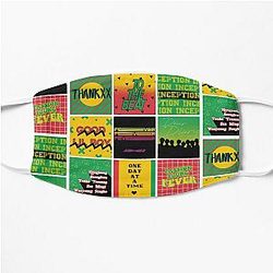Ateez Face Masks - ATEEZ FEVER Pattern Flat Mask RB0608