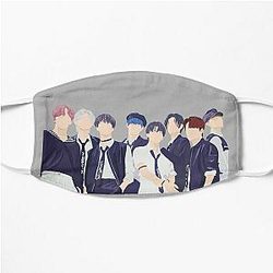 Ateez Face Masks - ATEEZ Inception Flat Mask RB0608