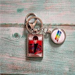 Ateez Keychains - Yunho Metal Ateez Key Holder