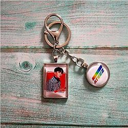 Ateez Keychains - Jongho Metal Ateez Key Holder
