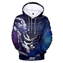 ATEEZ Hoodie - Kpop Hooded Fashion Ateez Hoodies
